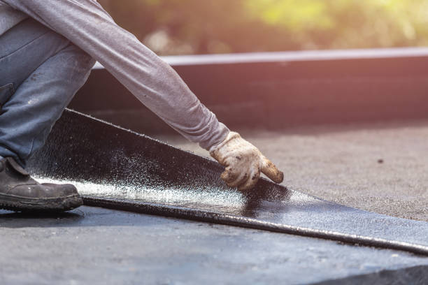 Professional Emergency Waterproofing technician working in Merchantville, NJ